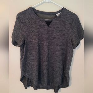 Danskin Now Women's Yoga Top Grey